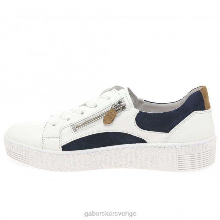 vit/marin Skodon Gabor kvinnor wemo tränare 82BP143