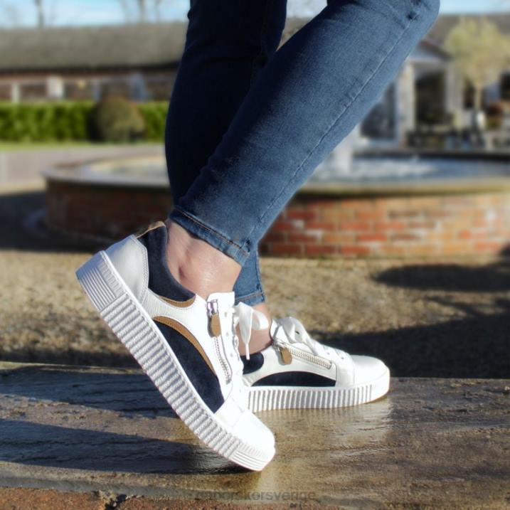 vit/marin Skodon Gabor kvinnor wemo tränare 82BP143