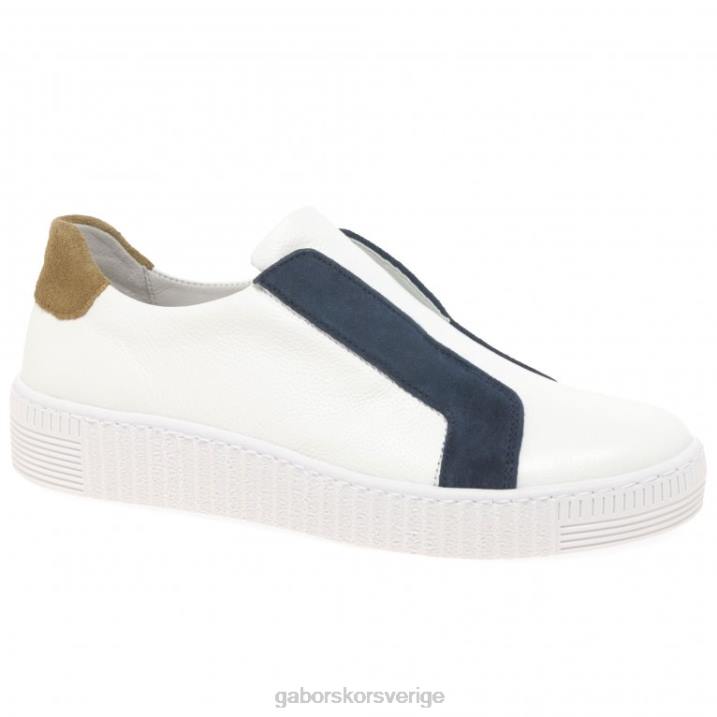 vit/marin Skodon Gabor kvinnor wye sport fritidsskor 82BP140