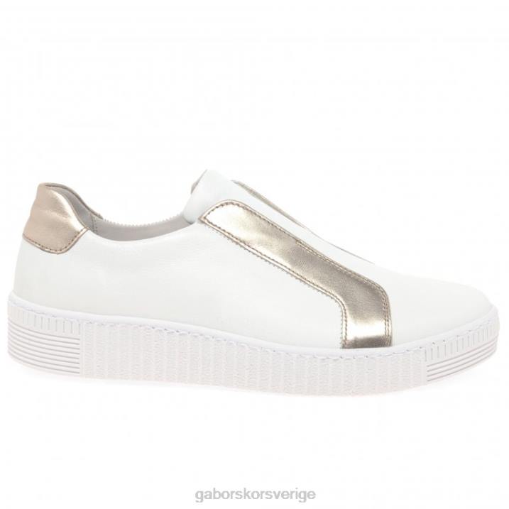 vit/puder Skodon Gabor kvinnor wye sport fritidsskor 82BP141
