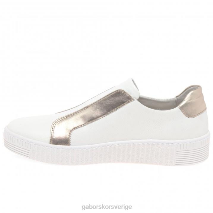 vit/puder Skodon Gabor kvinnor wye sport fritidsskor 82BP141