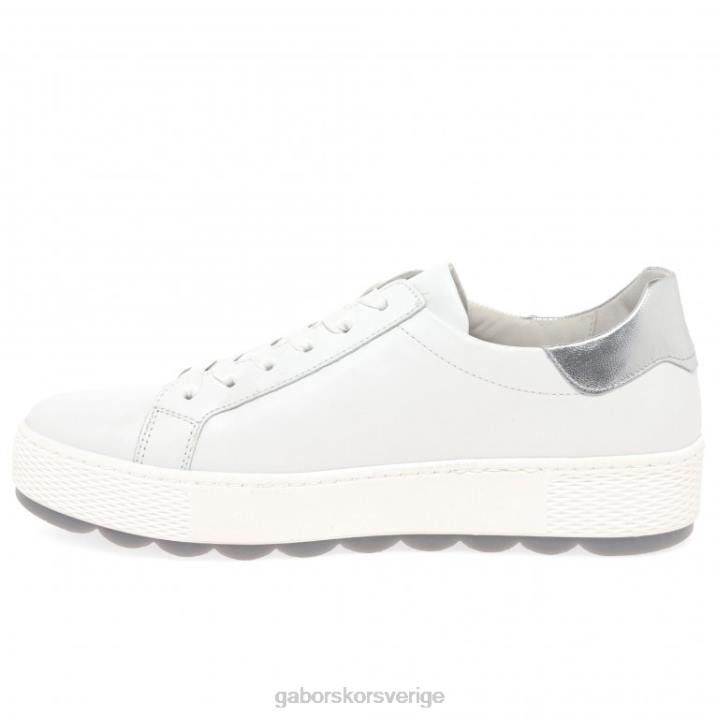 vit/silver Skodon Gabor kvinnor quench fritidsskor 82BP136