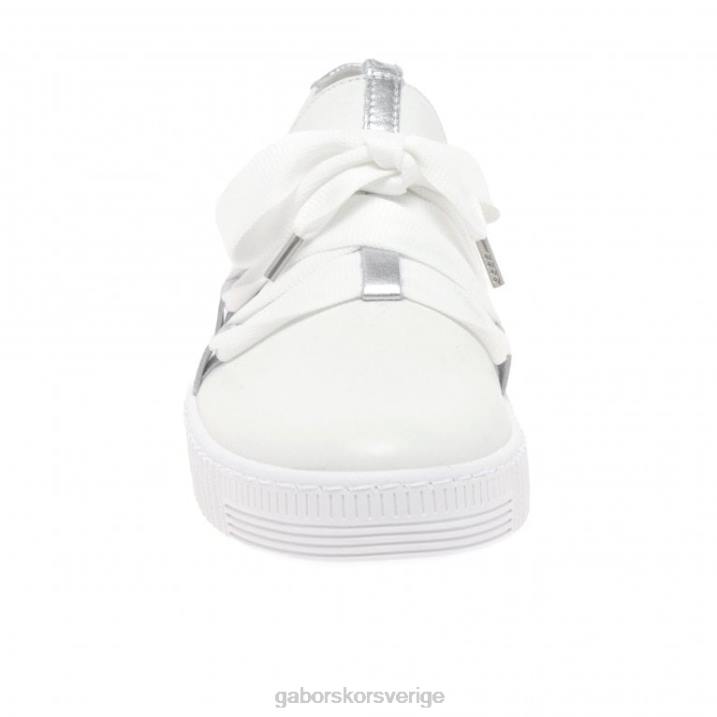vit/silver Skodon Gabor kvinnor vals fritidsskor 82BP130